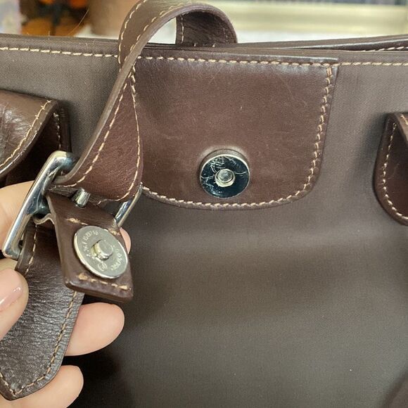 Land’s End Nylon & Leather Tote Bag - Picture 10 of 16